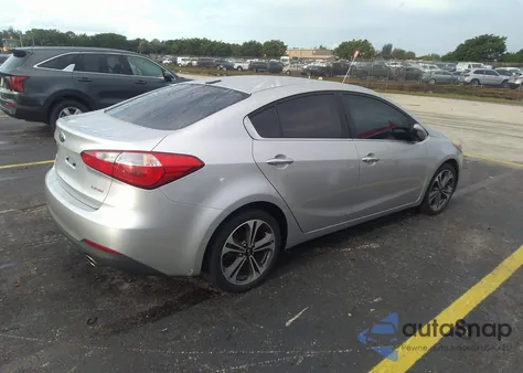 2014 Kia Forte Ex z USA, uszkodzony, nr VIN KNAFZ4A80E5092035